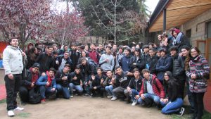 Estudiantes de 3º y 4º medio del electivo matemático del Colegio Salesiano Oratorio Don Bosco (Santiago) visitan el IMA PUCV