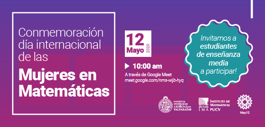 Conmemoración Día Internacional de las Mujeres en Matemáticas