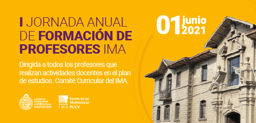 I jornada anual de formación inicial de profesores en IMA