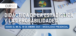 Curso en Didáctica de la Estadística y las Probabilidades